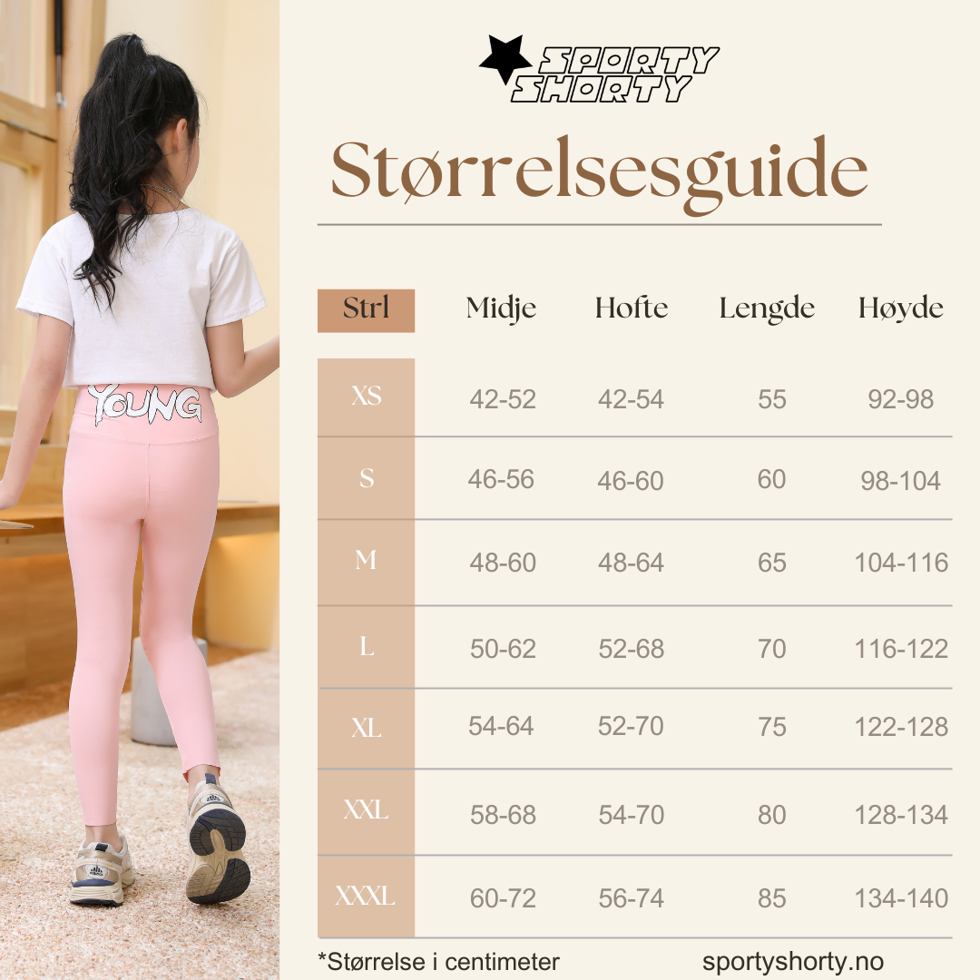 Young Tights - Svart