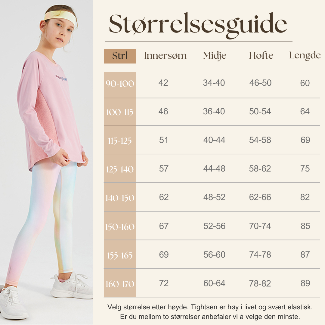 Unique Tights - Lyseblå