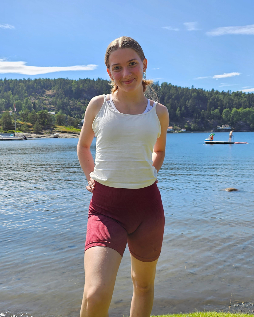 Sporty Shorts - Burgunder